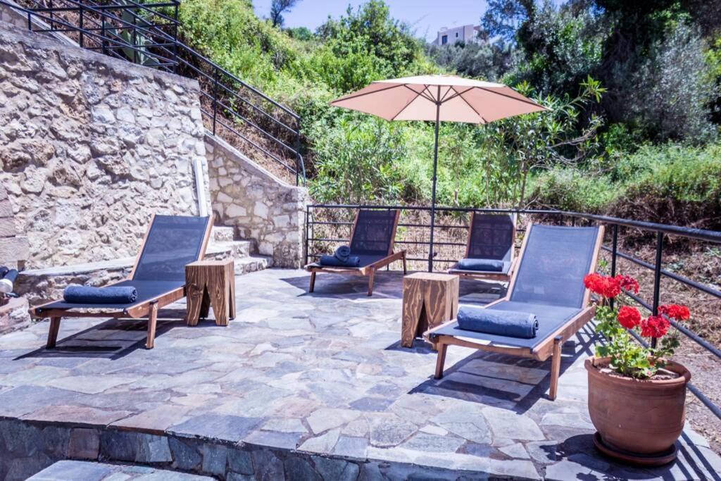 Villa Ventus, 40Sqm Private Pool & Hot Tub! Roussospítion Extérieur photo